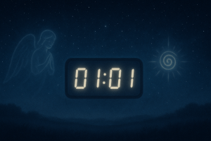 Image de couverture pour l’article "Comprendre la 01h01 signification spiritualité heure miroir"