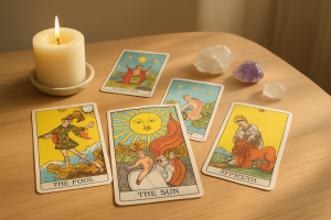 Image de couverture pour l’article "Découvrez votre avenir grâce à un tirage tarot gratuit et fiable"