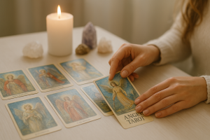 Image de couverture pour l’article "Guide complet du tarot des anges pour éclairer votre spiritualité"