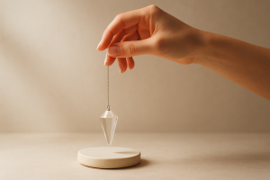 Image de couverture pour l’article "Guide du pendule réponse oui/non pour une pratique spirituelle"
