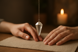 Image de couverture pour l’article "Maîtriser le pendule divinatoire oui non pour affiner votre voyance"