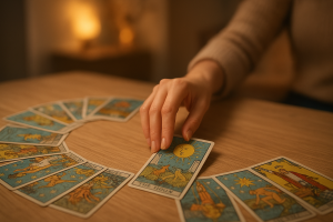 Image de couverture pour l’article "Comment la combinaison tarot peut éclairer votre chemin spirituel"