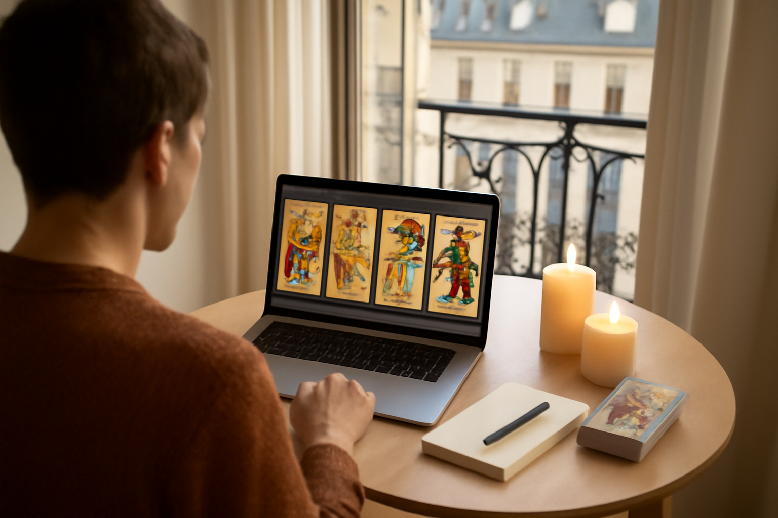 Divination en ligne gratuite : tarot guidé