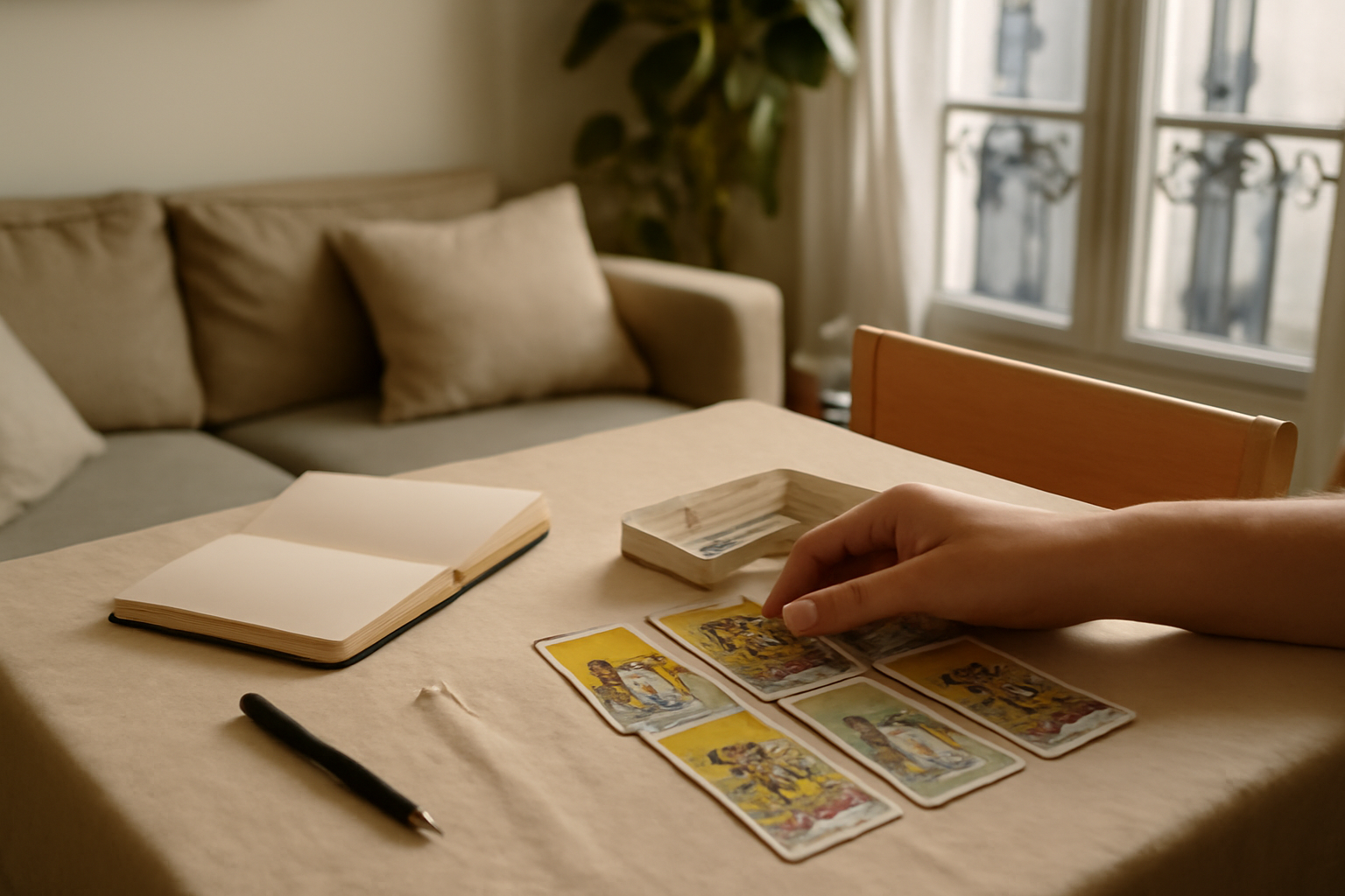 Tarot oui non immédiat : réponse gratuite en ligne