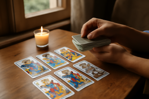 Tirage cartes : lecture claire sans inscription (5 min)
