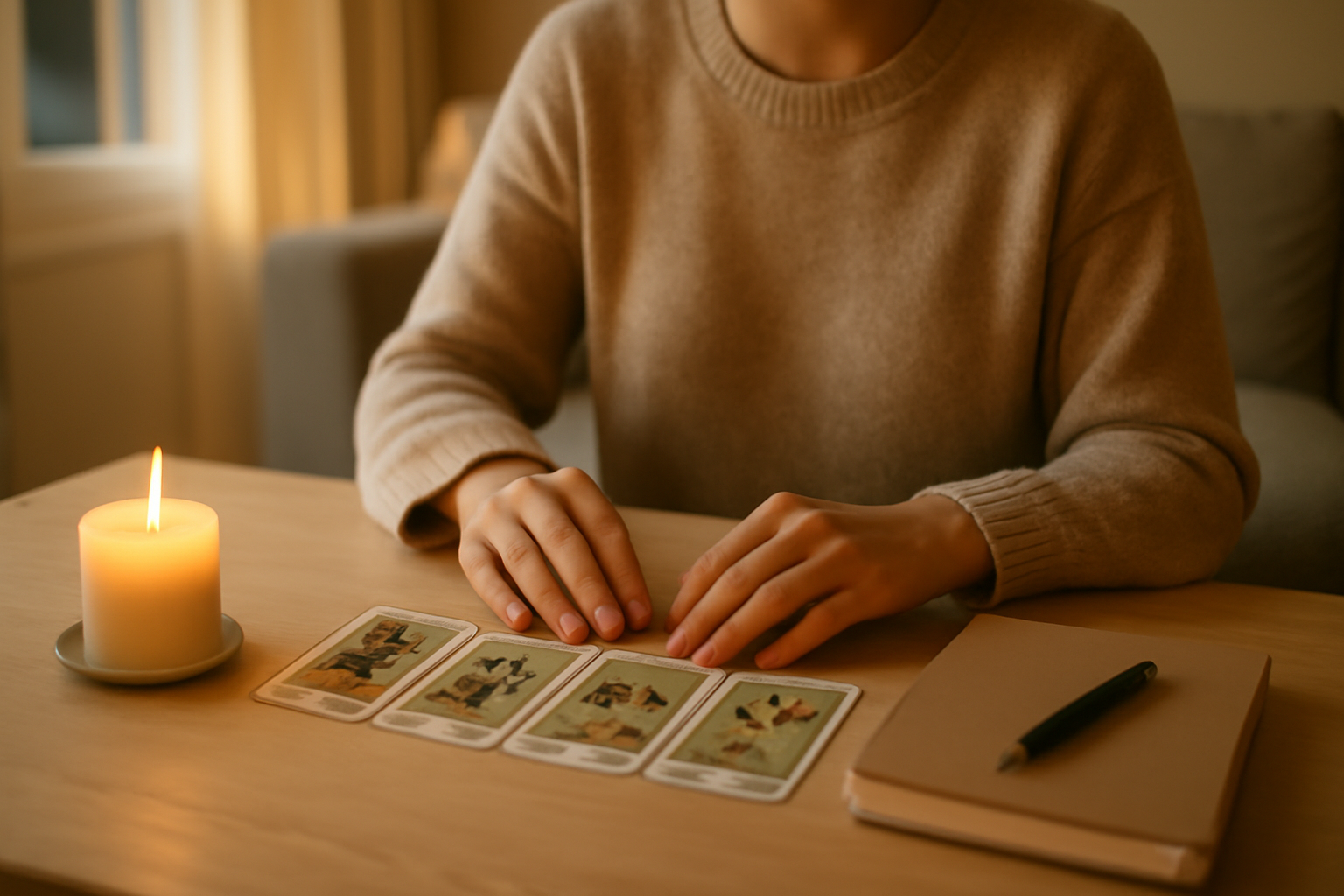 Voyance gratuite en ligne : tarot & réponses