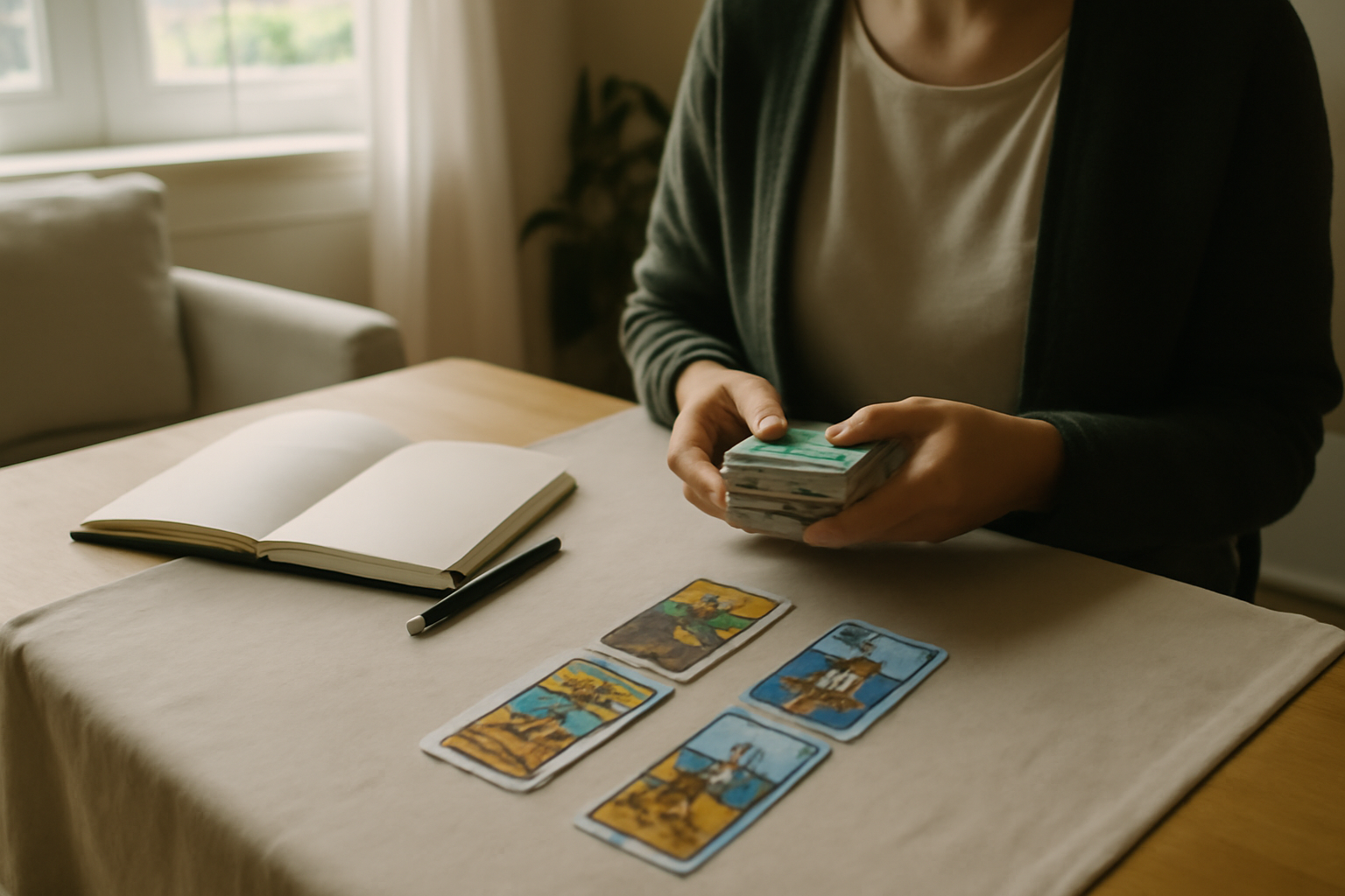 Tarot oui non rapide : réponse claire