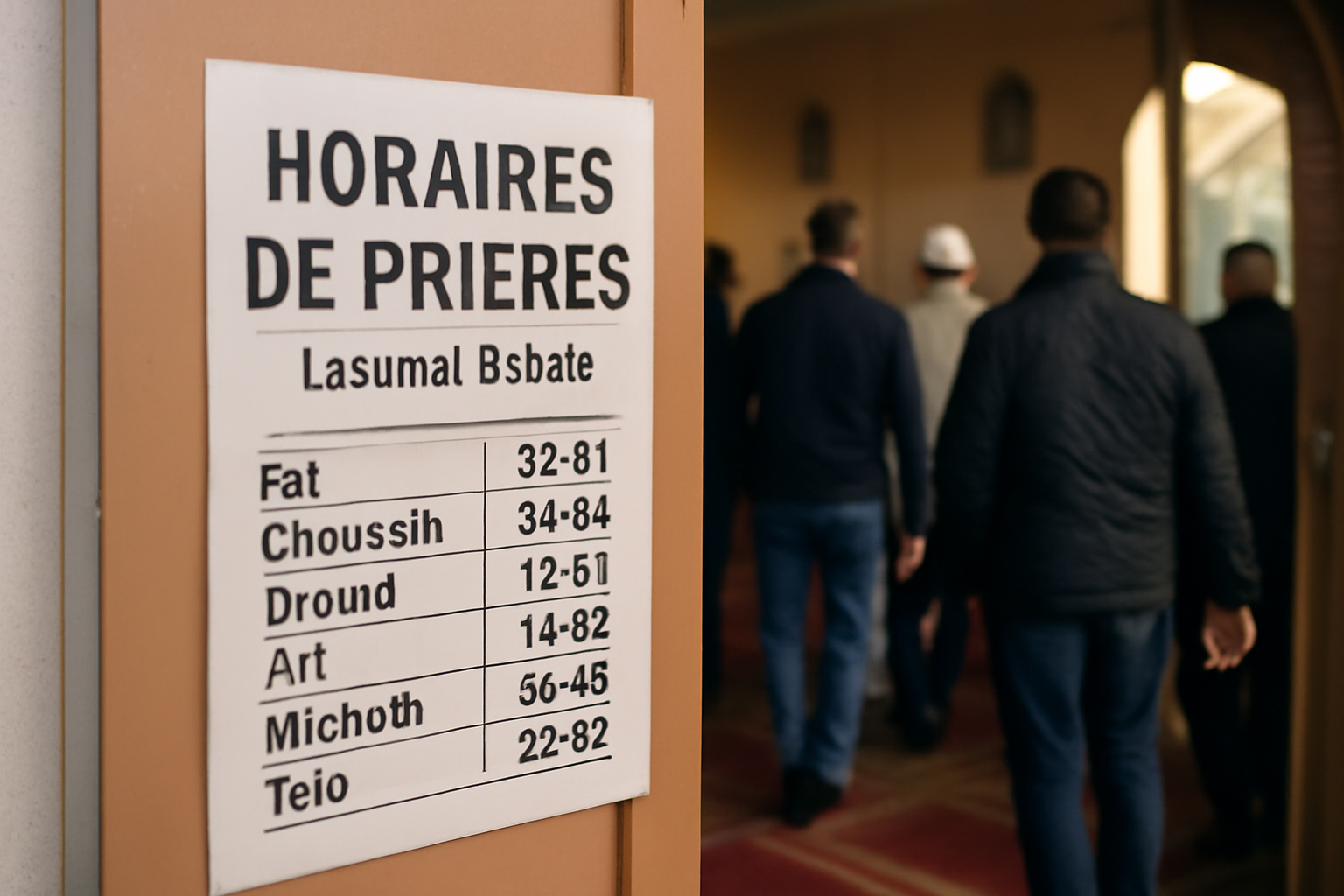Heure de prière Louvroil : horaires & mosquées