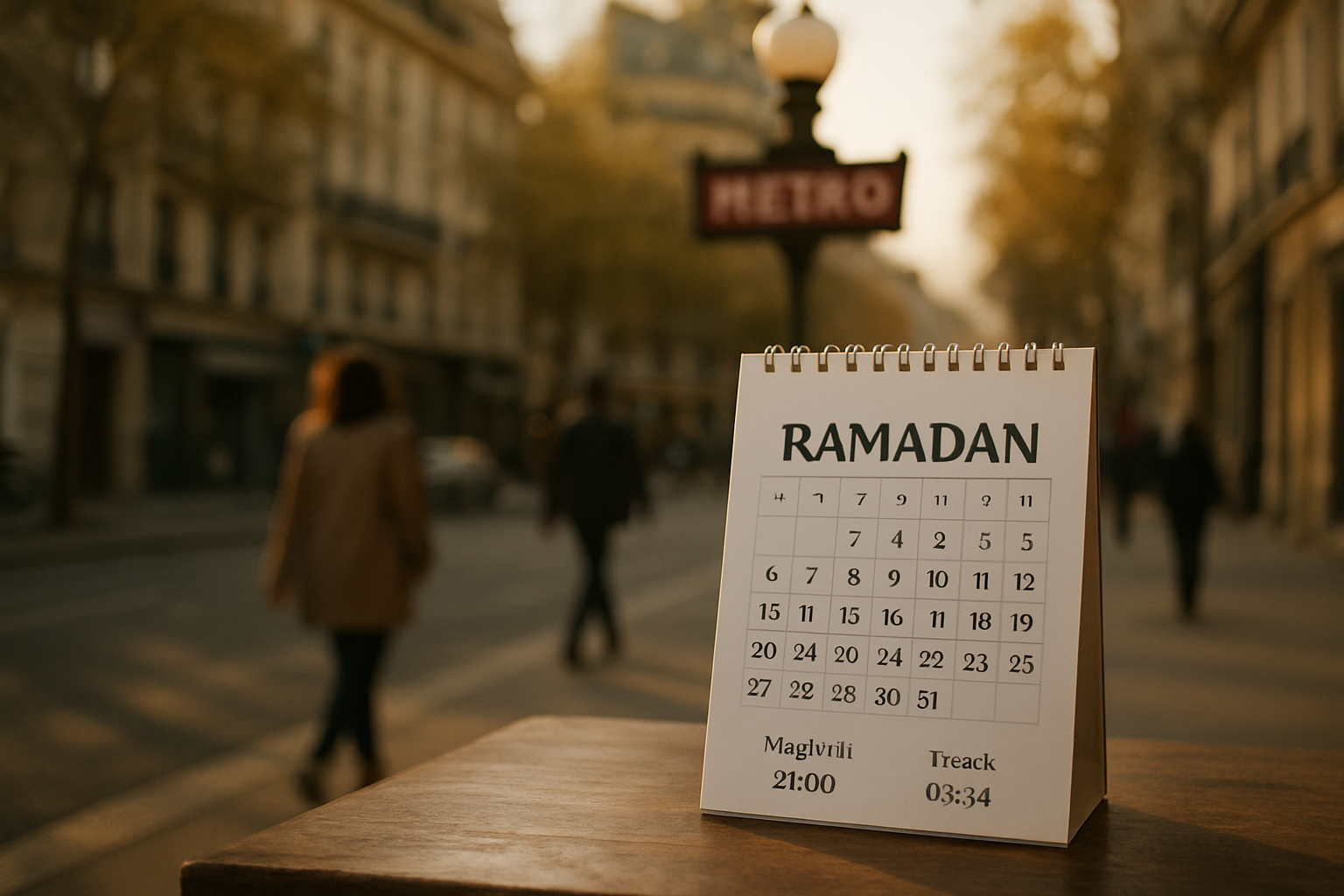 Heur iftar Paris : horaires Ramadan d’aujourd’hui